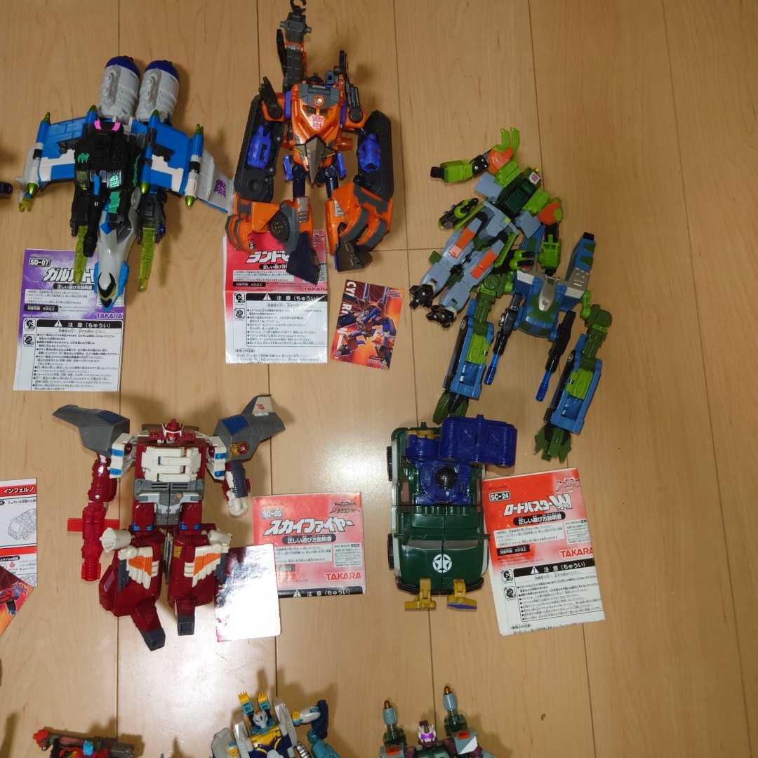 【ンボイは】 トランスフォーマー スーパーリンク 2個セット ジャンク ロックさせ