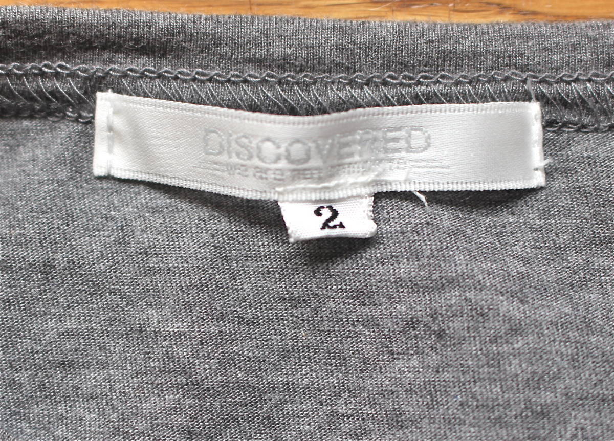 DISCOVERED バイカラー Tシャツ（2）ディスカバード 日本製 ポケT_画像4