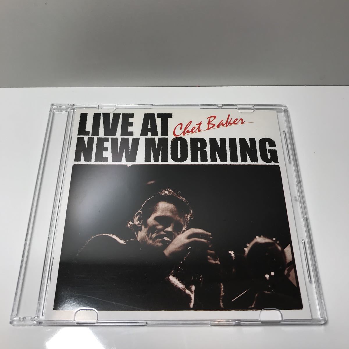 CD レア品 CHET BAKER - LIVE AT NEW MORNING チェット・ベイカー LIVE ライヴ ライブ　　_(J1)_画像1