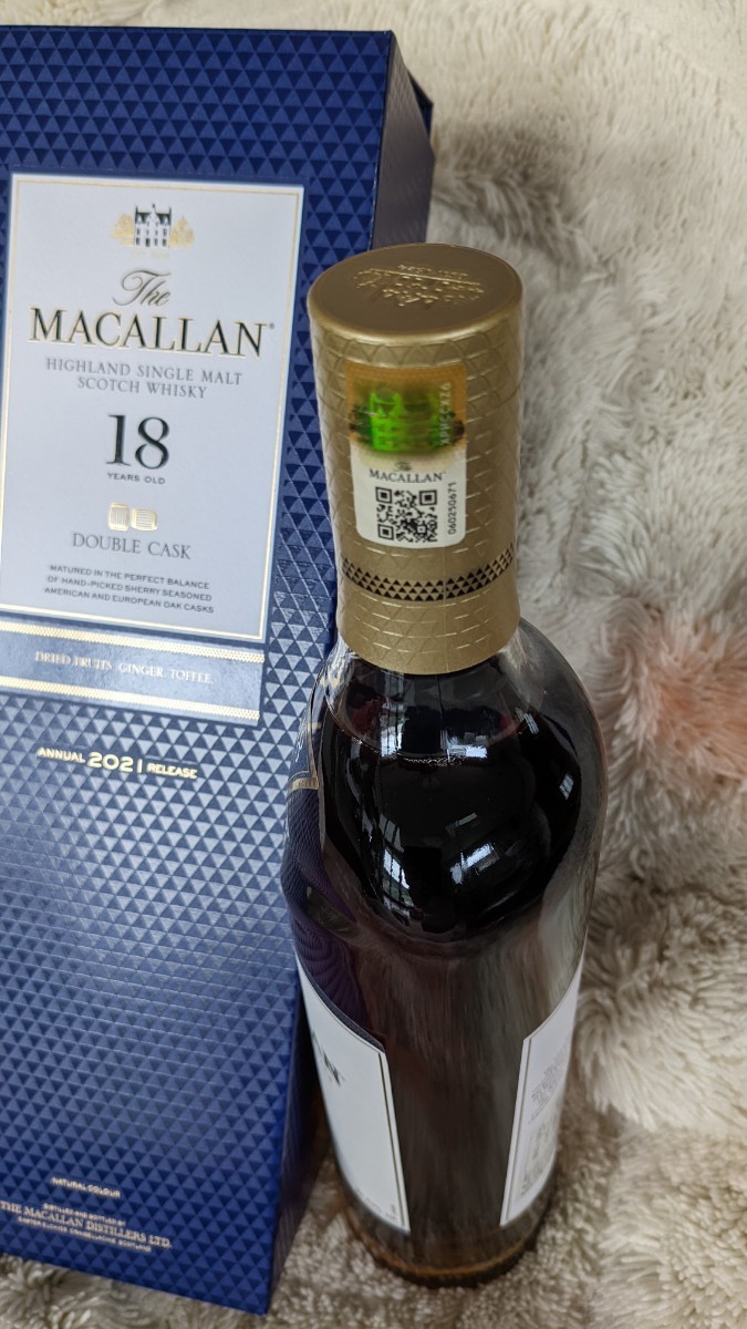 ザ マッカラン18年 ダブルカスク 箱付 43% 700ml - www.muevetec.mx 【国内廃番】 箱付き MACALLAN 18年 ダブルカスク マッカラン ウイスキー