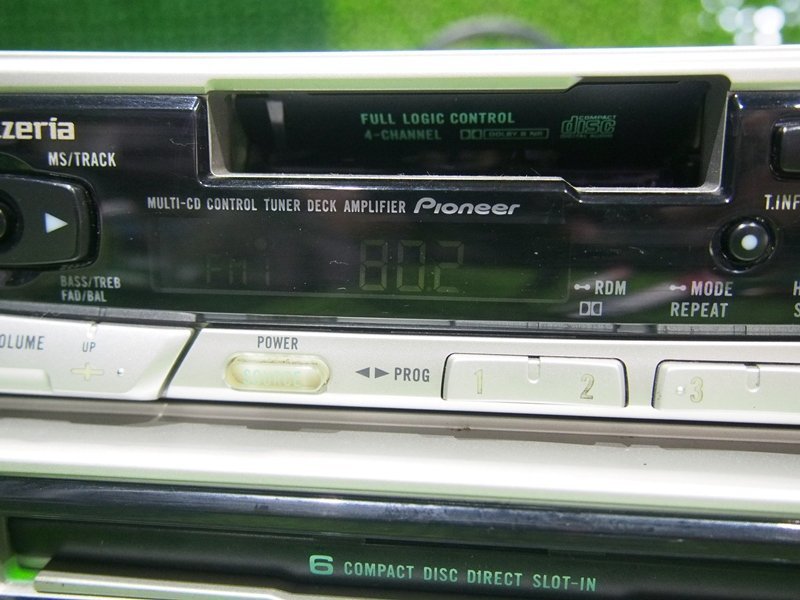 [psi] Carozzeria KEH-P3786ZY-03 1DIN size cassette deck there is defect operation goods CDX-PG3786ZY-02 1DIN size 6CD changer junk 