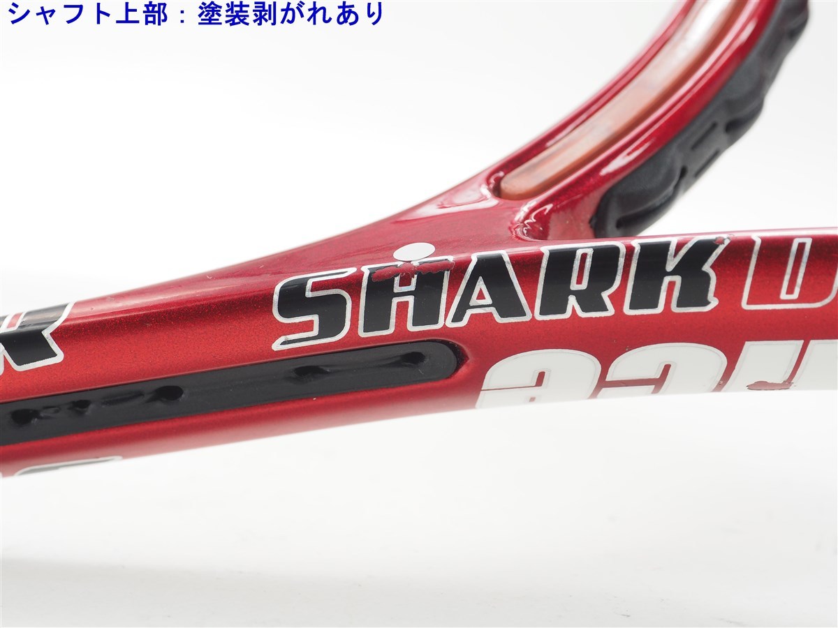 中古 テニスラケット プリンス ジェイプロ シャーク DB エアー 2013年モデル (G2)PRINCE J-PRO SHARK DB AIR 2013_画像10