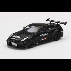 未開封　LIBERTY WALK　1/64　MINI GT　GT-R　リバティーウォーク　R35　マットブラック　アドバン　黒　右ハンドル　RHD