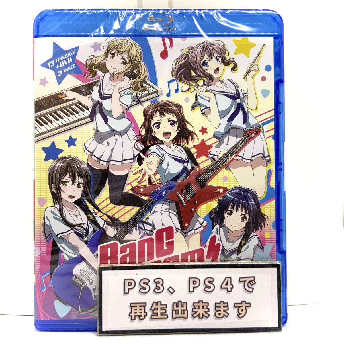 【送料無料】　新品　バンドリ！　BanGDream! 第1期　Blu-ray　北米版ブルーレイ_画像1