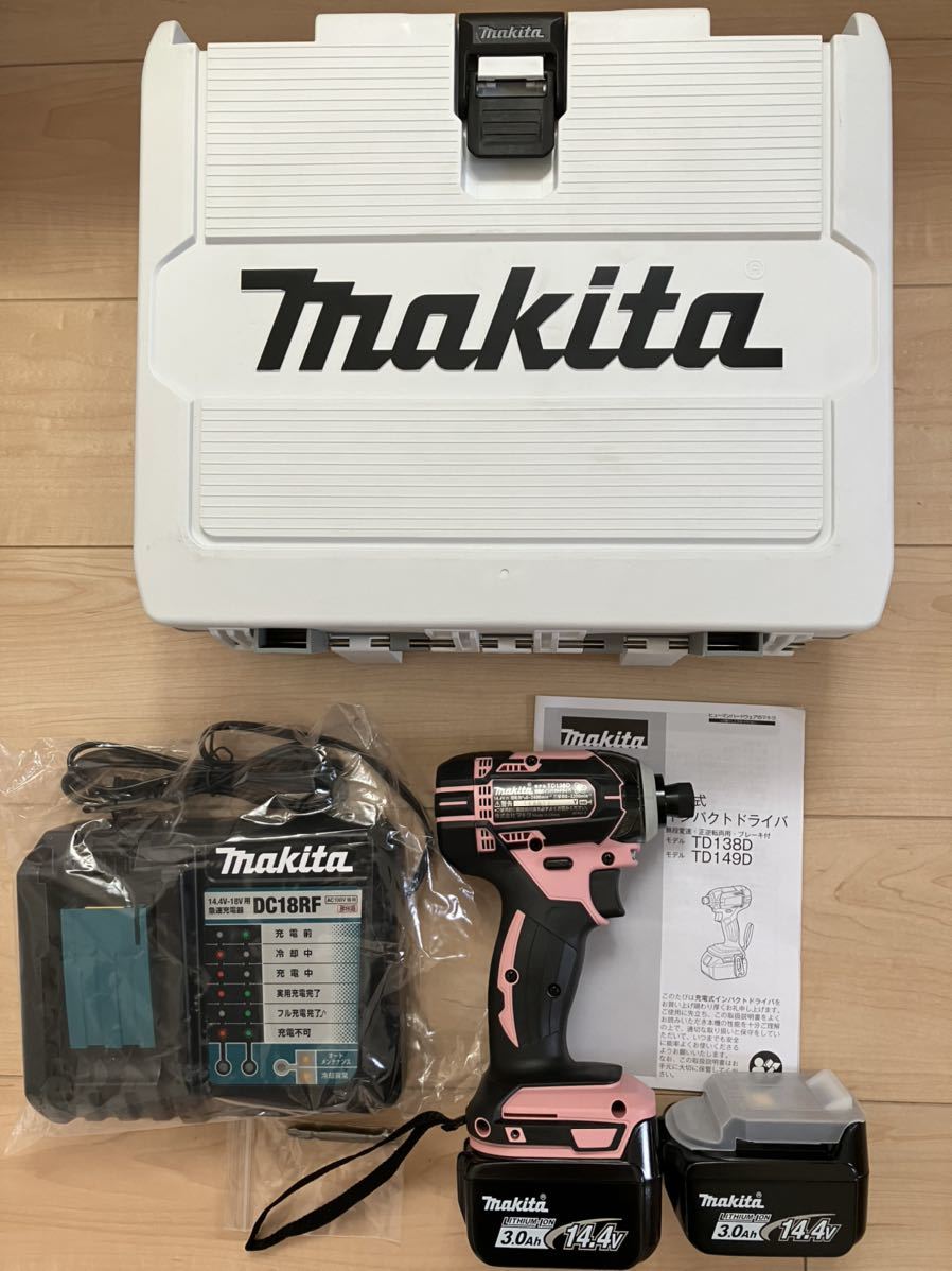 ランキング総合1位 マキタ Makita TD138DRFX 充電式インパクトドライバ 14.4V 3.0Ah