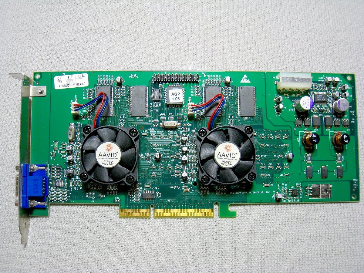 Yahoo!オークション - 3dfx Voodoo5 5500 AGP 64MB 210-0413-001 Yahoo!オークション - 3dfx Voodoo5 5500 AGP 64MB 210-0413-001