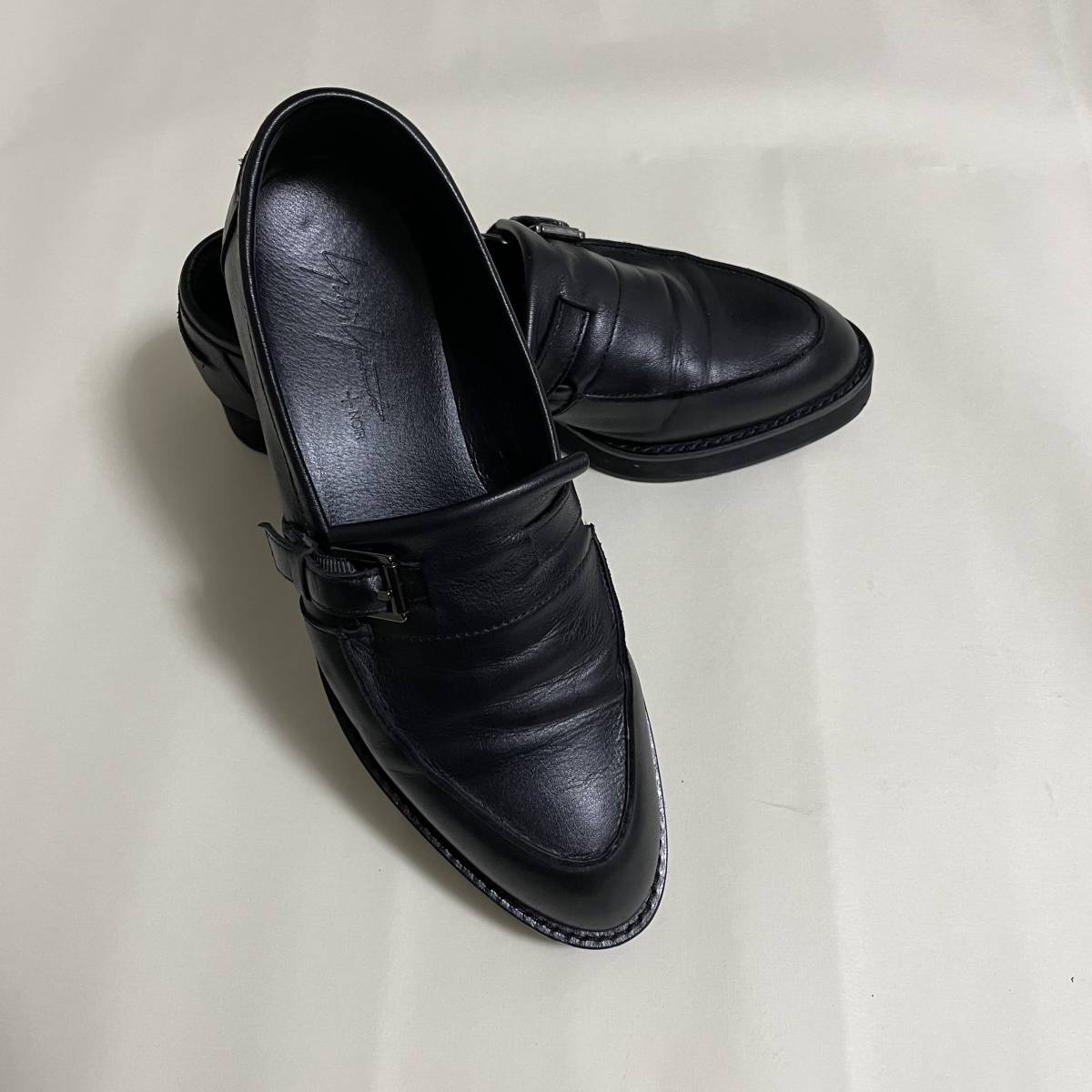 Yohji Yamamoto ヨウジヤマモト NO-E04-703 ビジネス 革 ローファー