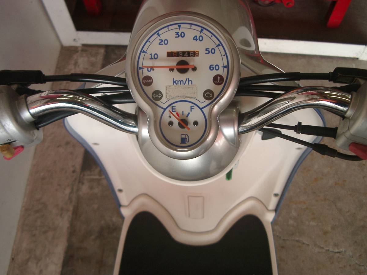 「ＶＩＮＯ ビーノ SA37J 2008 走行少ない6,346km 人気ゆるキャン△ベースにいかが（ニシリクバイク輸送便ドアｔｏドア＆レターパックプラス)」の画像3