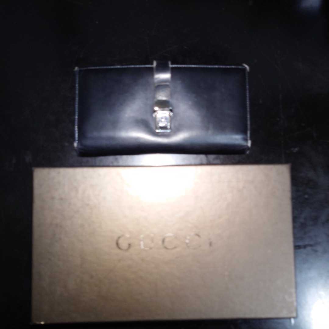 GUCCI　メンズ長財布　ユーズド_画像3