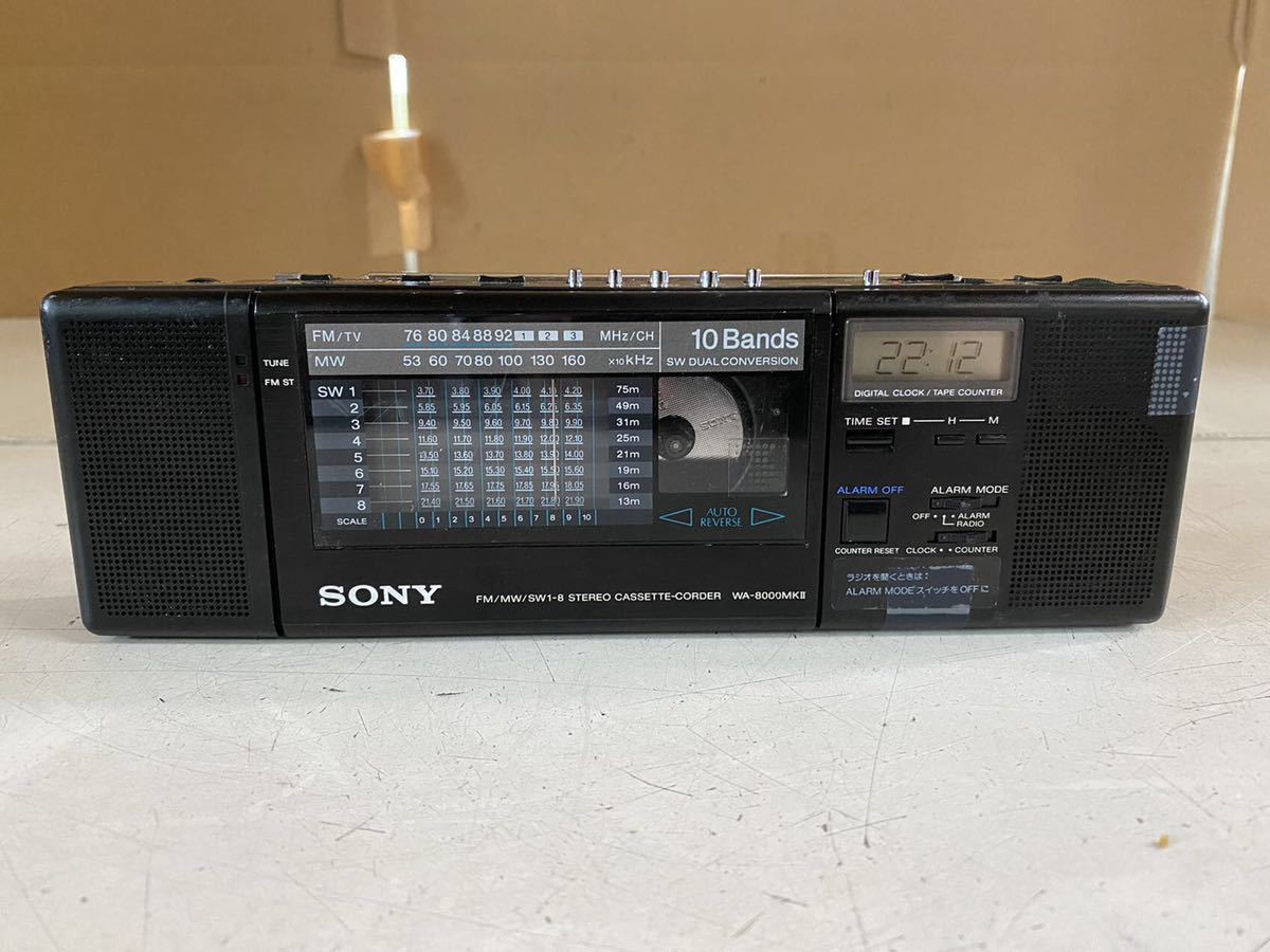 希少品 SONY/ソニー/WA-8000MKII/10Bands/カセットレコーダー/ラジカセ