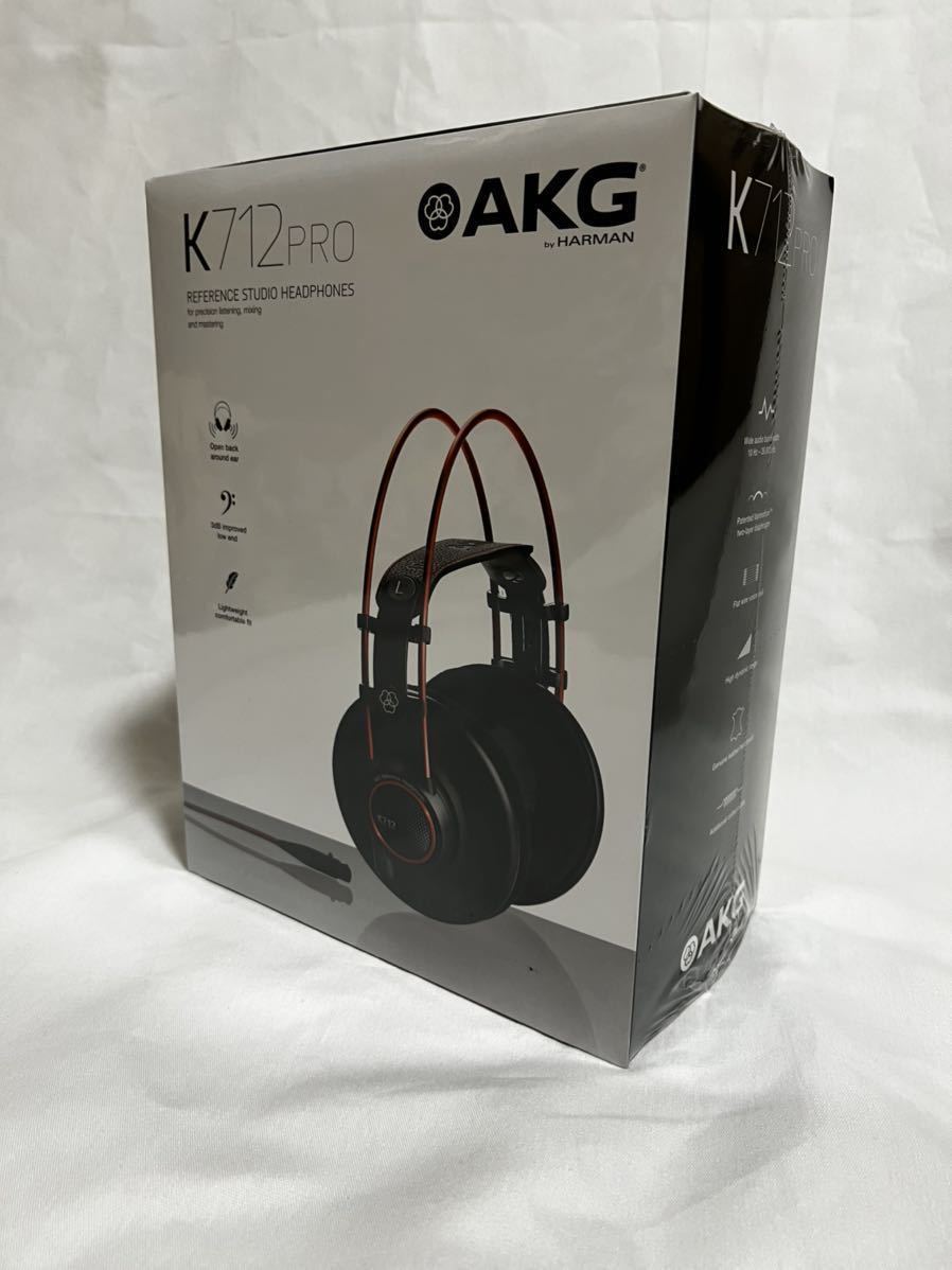 【新品未開封】AKG K712 PRO 開放型 リファレンス スタジオヘッドホン アーカーゲー 管理用_画像1