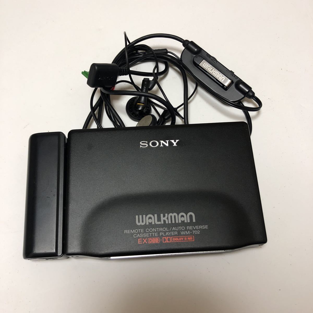 ジャンク】SONY WM-702 walkman ソニー カセットプレーヤー