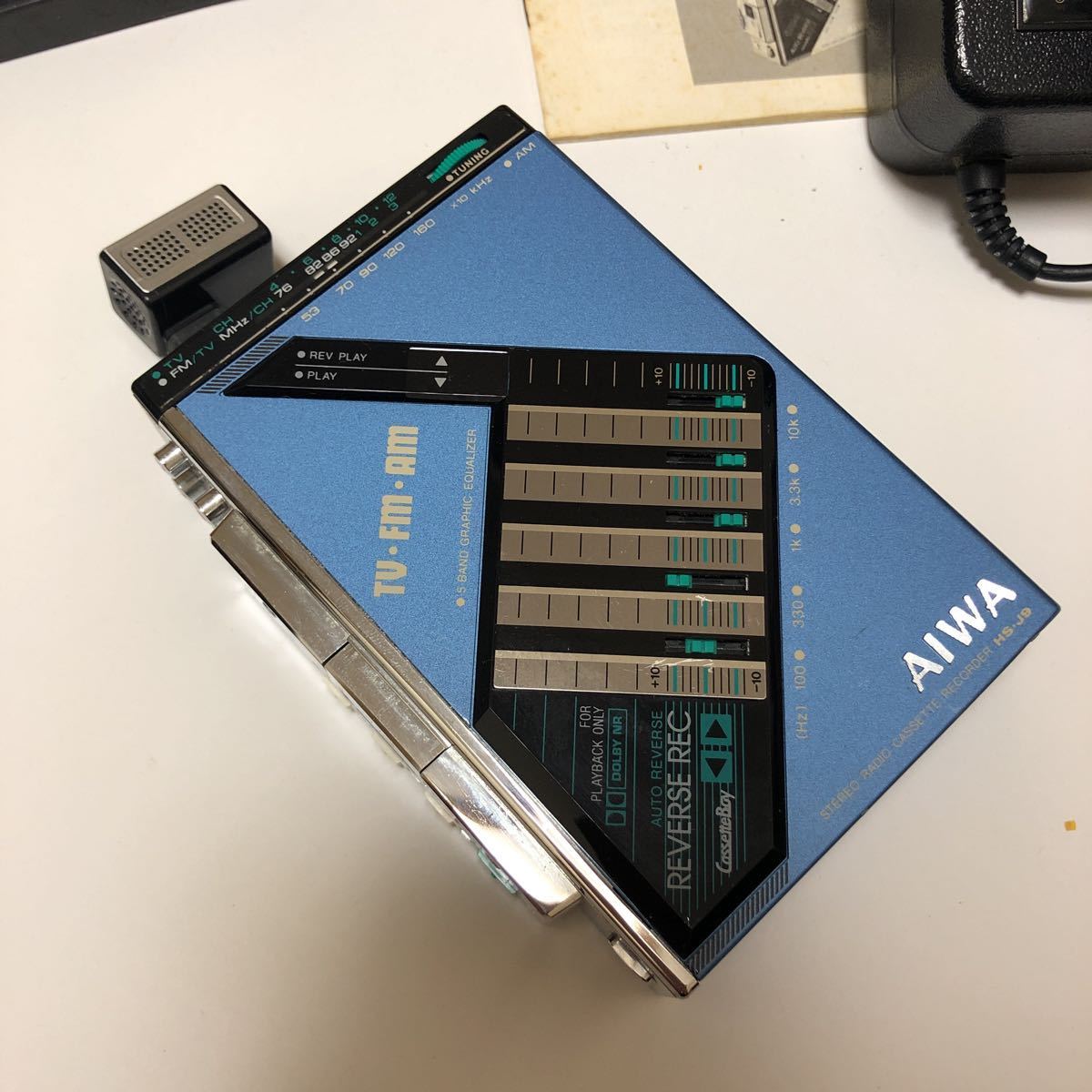 ジャンク】AIWA アイワ HS-J9 カセットプレーヤー CassetteBoy 