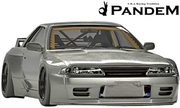 【M's】 Nissan  R32 GT-R (1989y-1994y) PANDEM  передний  "губа" ／／FRP ... BNR32  Skyline  GTR  передний  спойлер 