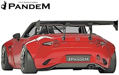 【M's】マツダ ロードスター MX-5 ND (2015y-)PANDEM リアディフューザー／／FRP NDロードスター パンデム ND5RC エアロ TRA京都 ロケバニ_画像3