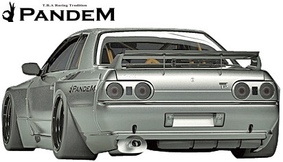 [M\'s]NISSAN R32 GT-R (1989y-1994y) PANDEM широкий корпус комплект 5 пункт (F+S+FF+RF+W)||FRP производства TRA Kyoto хлеб temGTR обвес комплект BNR32