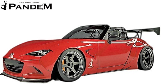 【M's】MAZDA ROAD STAR MX-5 ND (2015y-)PANDEM ワイドボディキット 4点 (F+FF+RF+RD)／／FRP製 NDロードスター TRA京都 パンデム_画像1