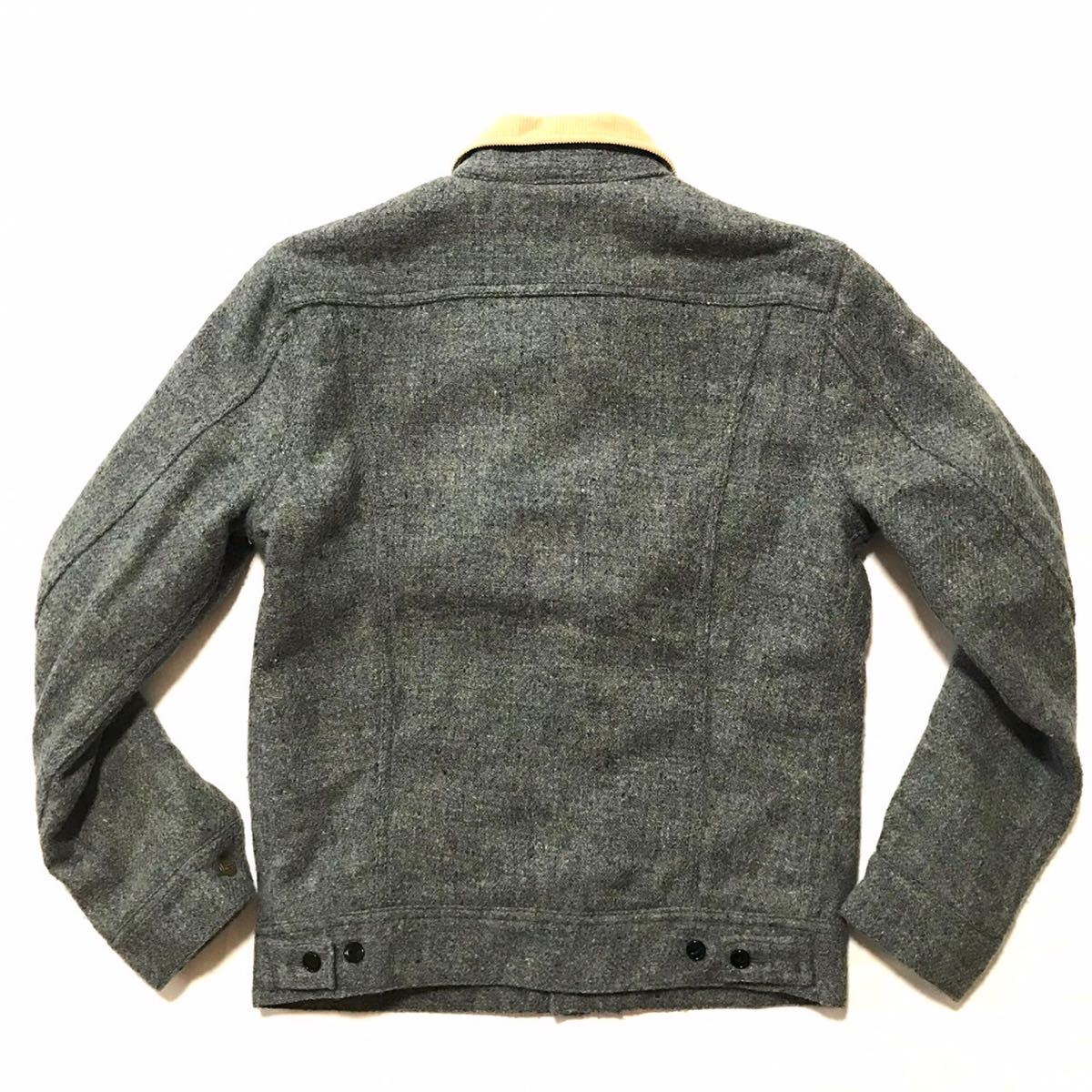 美品 廃盤 ハリスツイード HARRIS TWEED Lee リー 101LJ LS0070 美品 廃盤 ハリスツイード HARRIS TWEED Lee リー 101LJ LS0070
