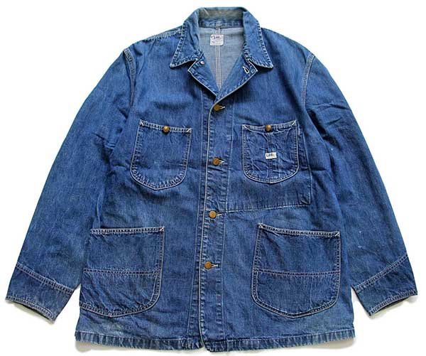 ☆70s USA製 Leeリー 91-J JELT DENIMジェルトデニム カバーオール 42R