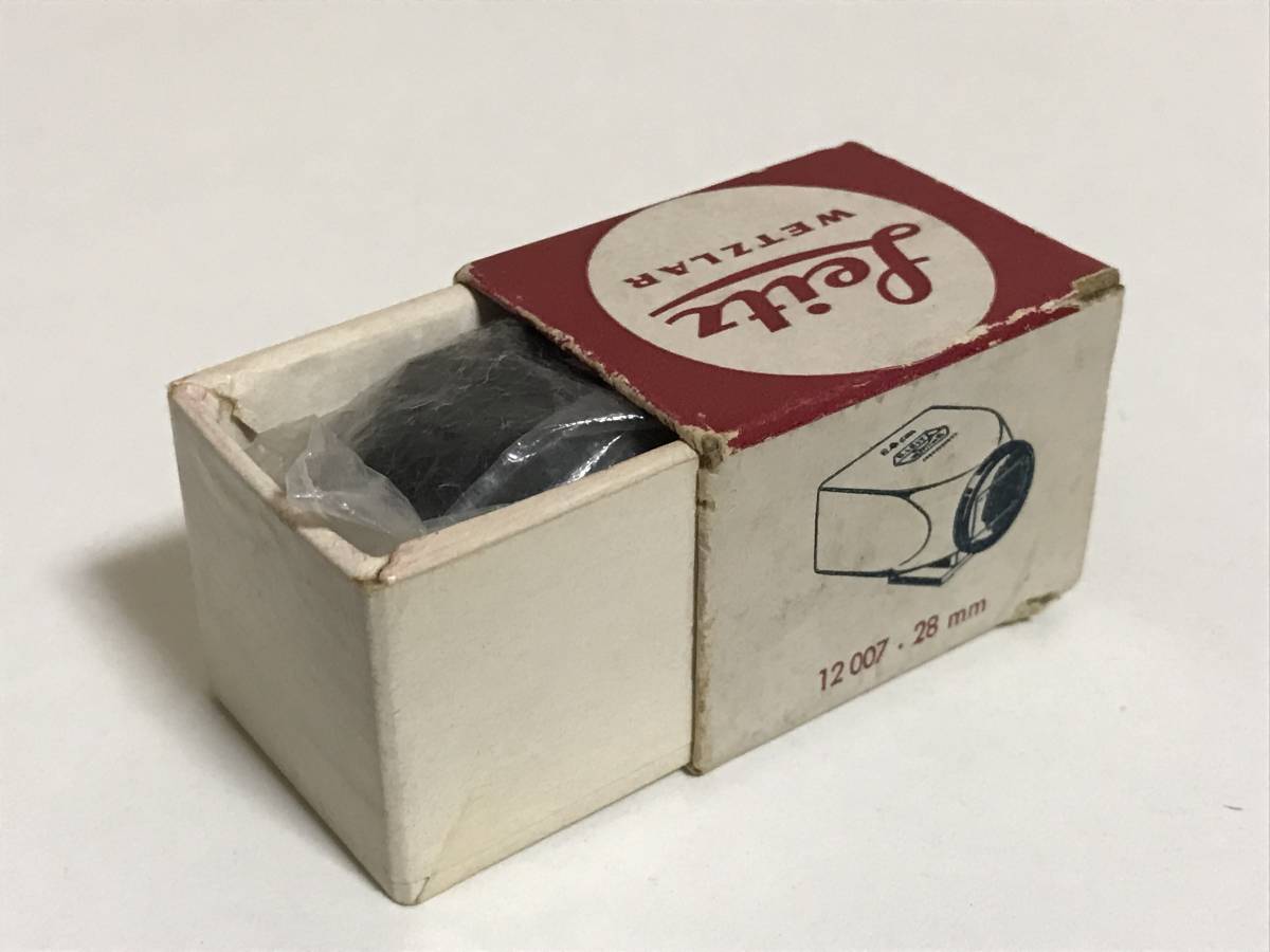 Leica 28mm ファインダー ビューファインダー SLOOZ ブラック 箱付き