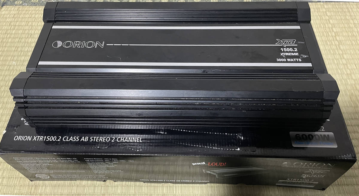 Yahoo!オークション - 【ORION オライオン】アンプ XTR1500.2 Yahoo!オークション - 【ORION オライオン】アンプ XTR1500.2