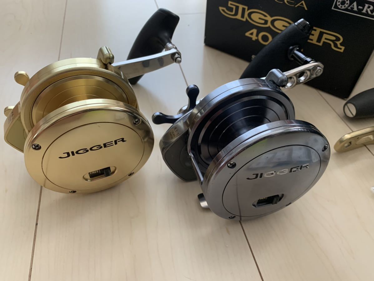 シマノ オシアジガー 4000 4000P 2台セット(中深海 トンジギ シマノ オシアジガー 4000 4000P 2台セット(中深海 トンジギ