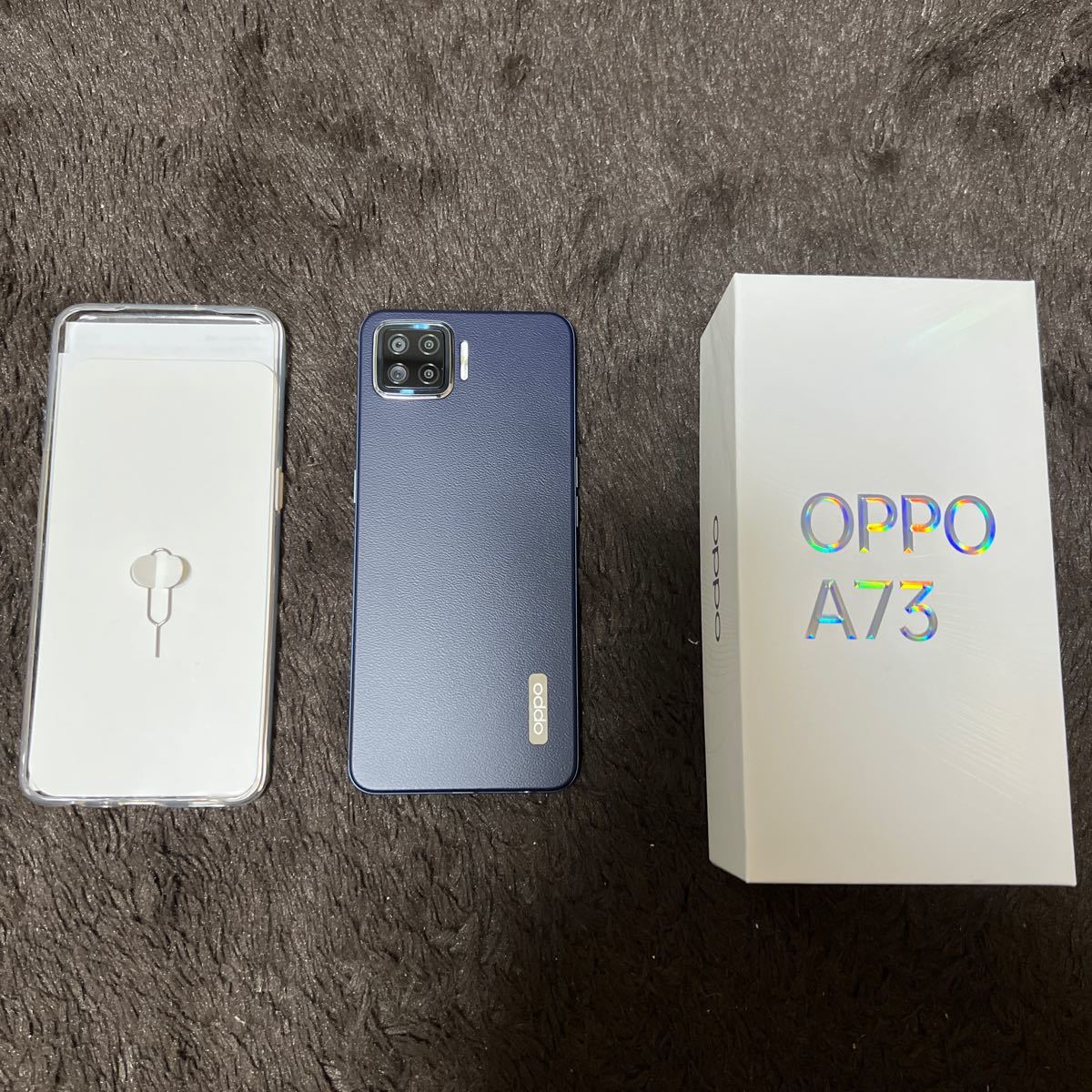 OPPO A73 6.44インチ メモリー4GB ストレージ64GB ネービー ブルー SIMフリー 美品 在庫有り・即納 【美品】OPPO ネービーブルー 64GB SIMフリー A73 スマートフォン本体
