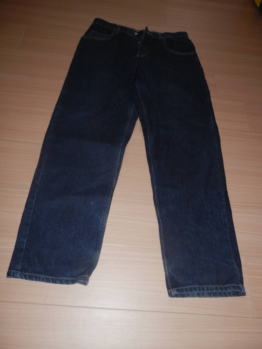 【 デニムパンツ 】OLD NAVY Blue Jeans オールドネイビー ブルージーンズ size W32 L32 メキシコ製_画像1