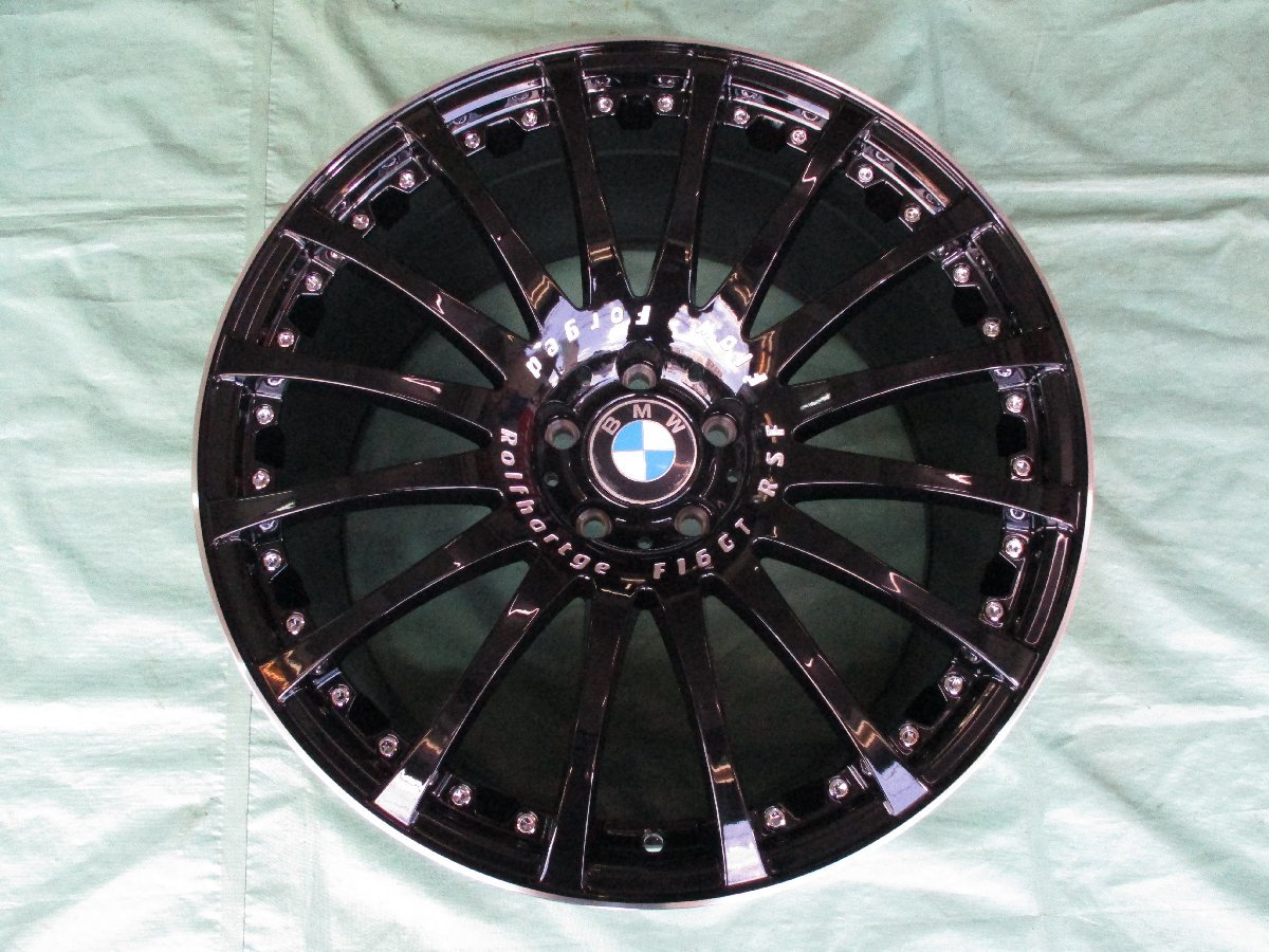 新品 Rolfhartge(ロルフハルトゲ)F16GT RSF BK&ミシュラン PILOT SPORT4 SUV 245/45-20 275/40-20 4本セット BMW・X3 (G01), X4 (G02)_画像2