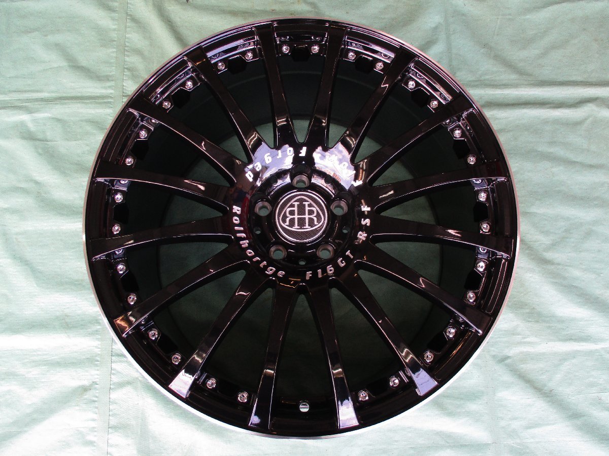 新品 Rolfhartge F16GT RSF BK & ピレリ PZERO/PZ4 245/30-20　255/30-20 4本セット ベンツ・Cクラス AMG:C63(W204)_画像2