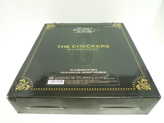 CD-BOX* The Checkers THE CHECKERS 80\'s COMPLETE BOX *