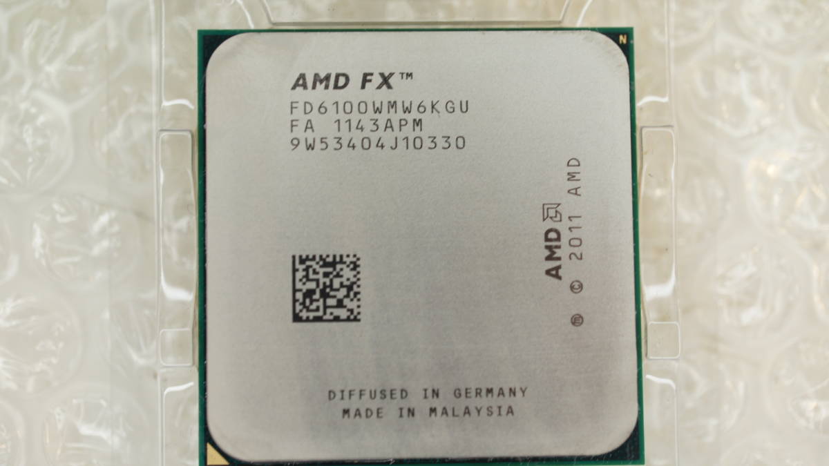 【Socket AM3+（＆AM3）・6コア】AMD FX-series FX-6100_画像1