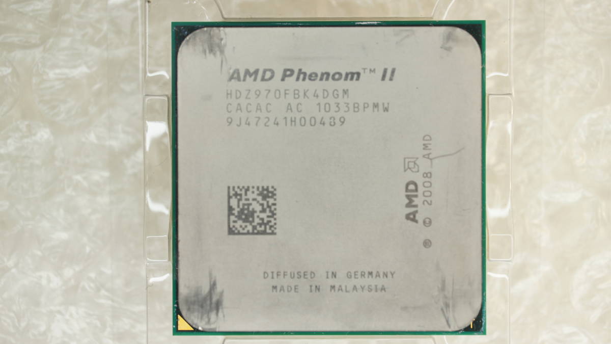 【Socket AM3＆AM2+＆AM2・倍率可変】 AMD Phenom II X4 970 Black Edition_画像1