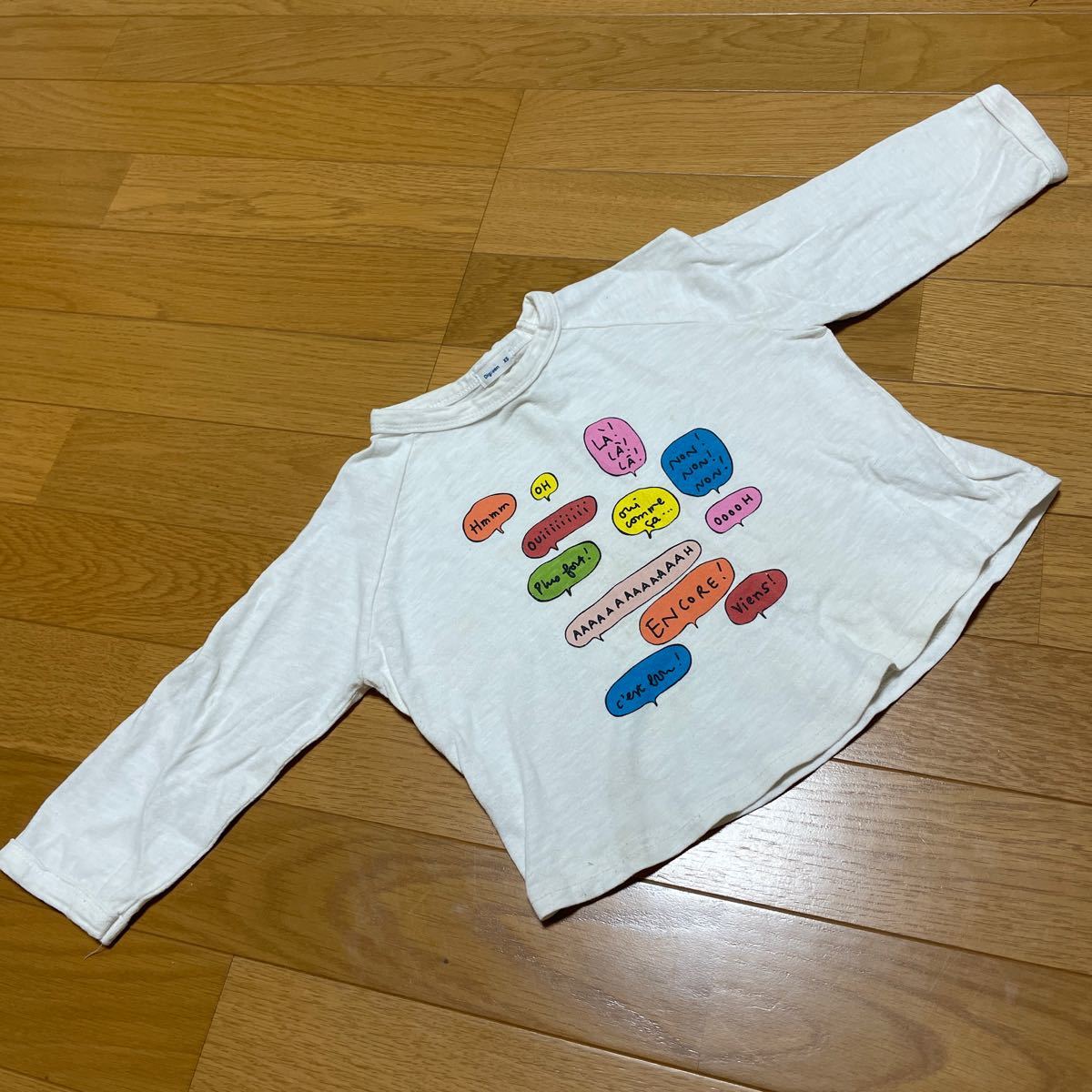 韓国子供服　カットソー　80相当　ロンT 長袖　Tシャツ 長袖Tシャツ キッズ 子供服