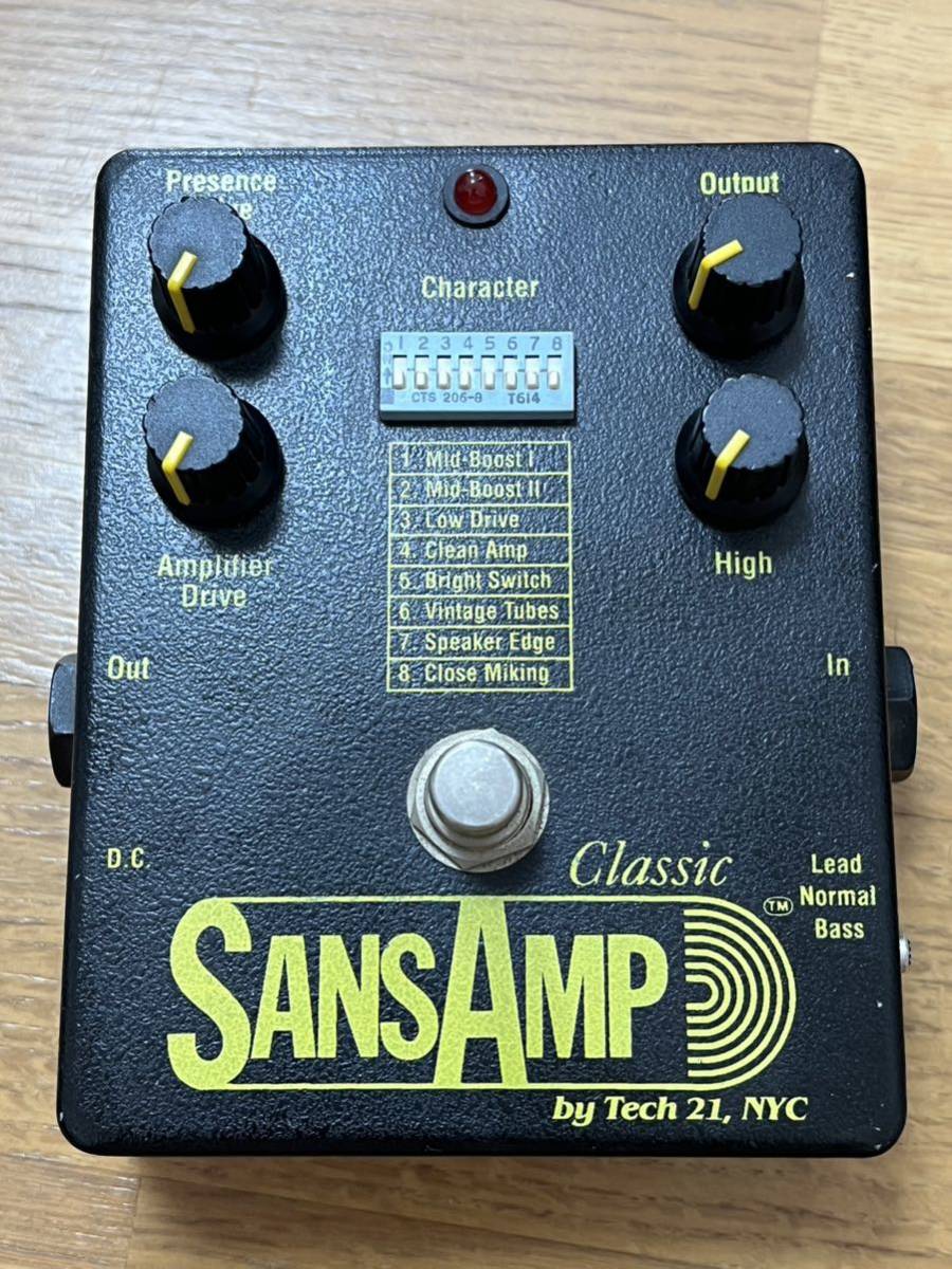 希少：Tech 21 SamsAmp Classic初期型 - 器材