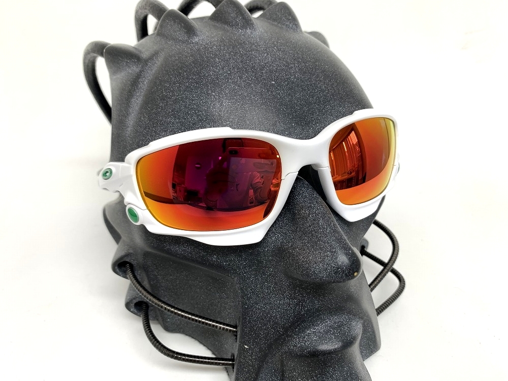 LINEGEAR　オークリー　Newレーシングジャケット用　偏光レンズ　UV420　プレミアムレッド　Oakley　New Racing Jacket_画像7