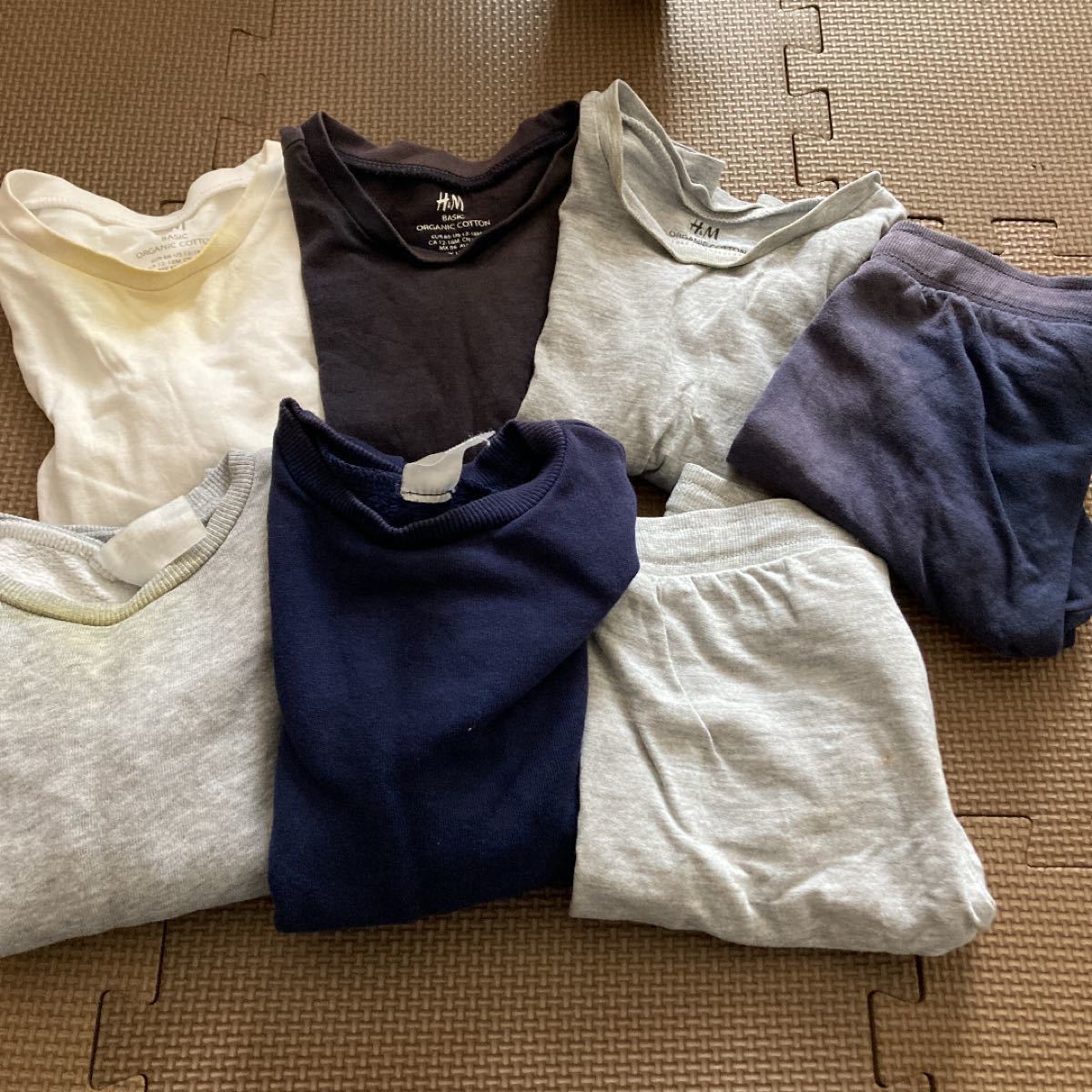 【80cm】H＆M Tシャツ トレーナー ズボン 7点セット