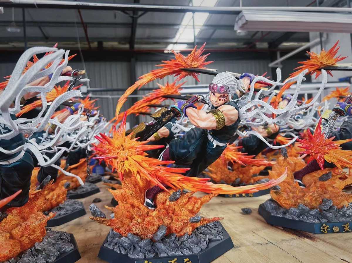 鬼滅の刃 遊郭編 音柱 宇髄天元 フィギュア ガレージキット GK 鬼滅の刃 遊郭編 音柱 宇髄天元 フィギュア ガレージキット GK