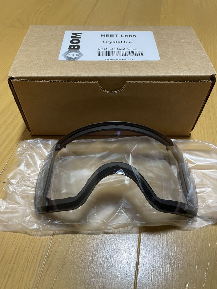 Abom Heet スペアレンズ Crystal Ice 調光レンズ 新品未使用品 sarton