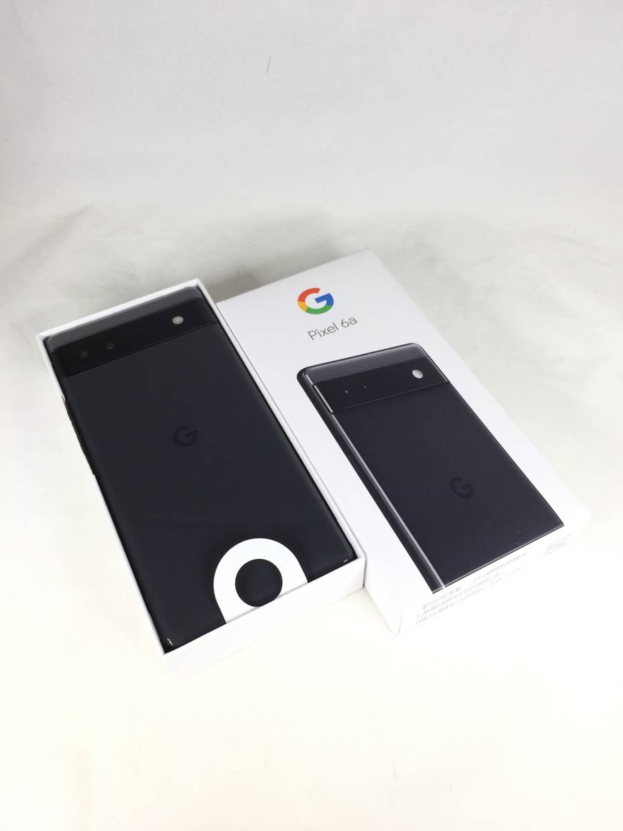 未使用品】Google Pixel 6a 128GB au 利用制限〇 SIMフリー Charcoal