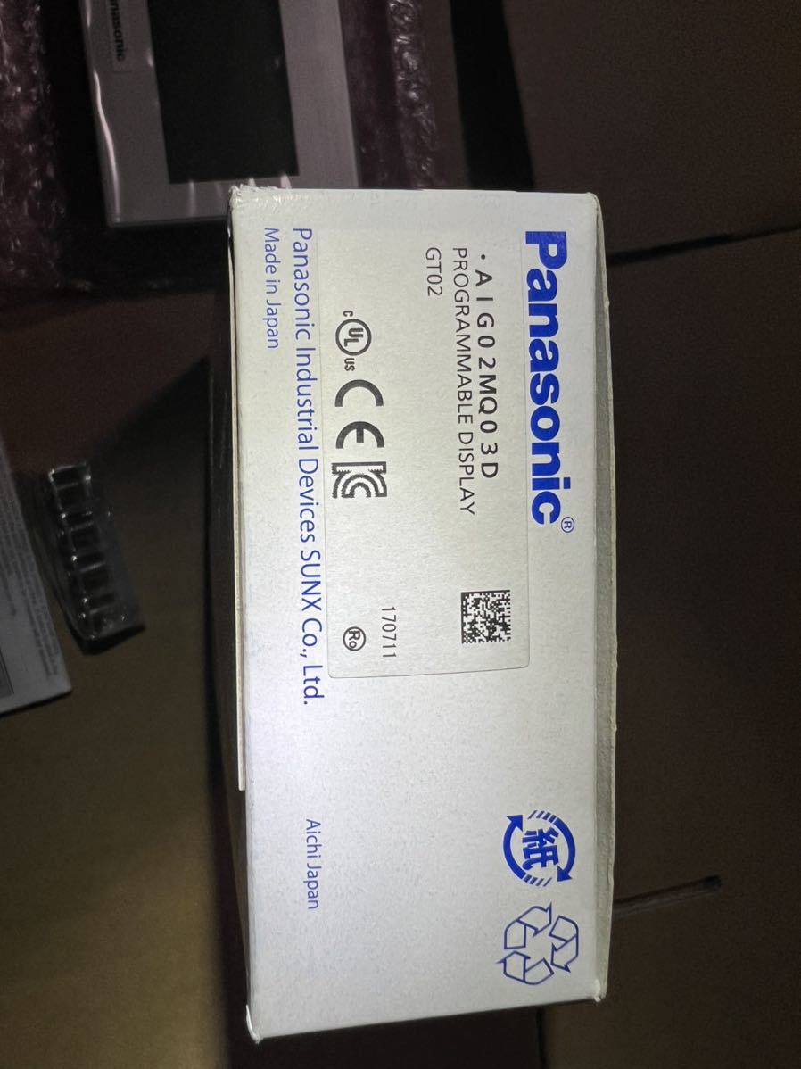 Panasonic GT02 AIG02MQ03D 小型プログラマブル表示器 GT02 Panasonic GT02 AIG02MQ03D 小型プログラマブル表示器 GT02