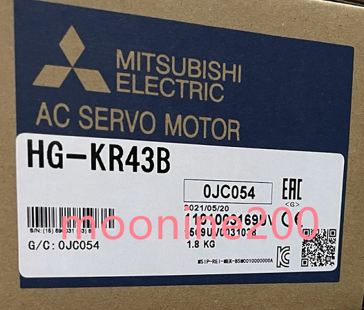 新品 送料無料 MITSUBISHI 三菱電機 HG-KR43B サーボモーター 6ヶ月 ...