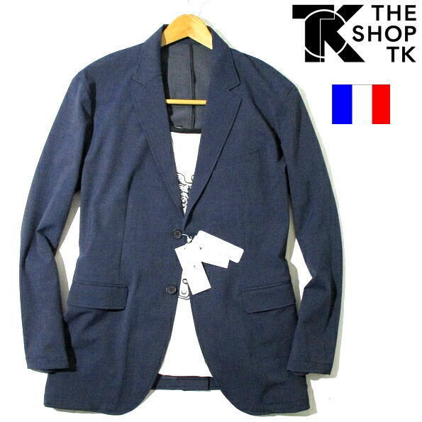 XLサイズ メンズ 新品 紺 TK フランス テーラードジャケット SHOP 秋物 話題の行列 ジャケット XLサイズ ネイビー メンズ ダウンジャケット