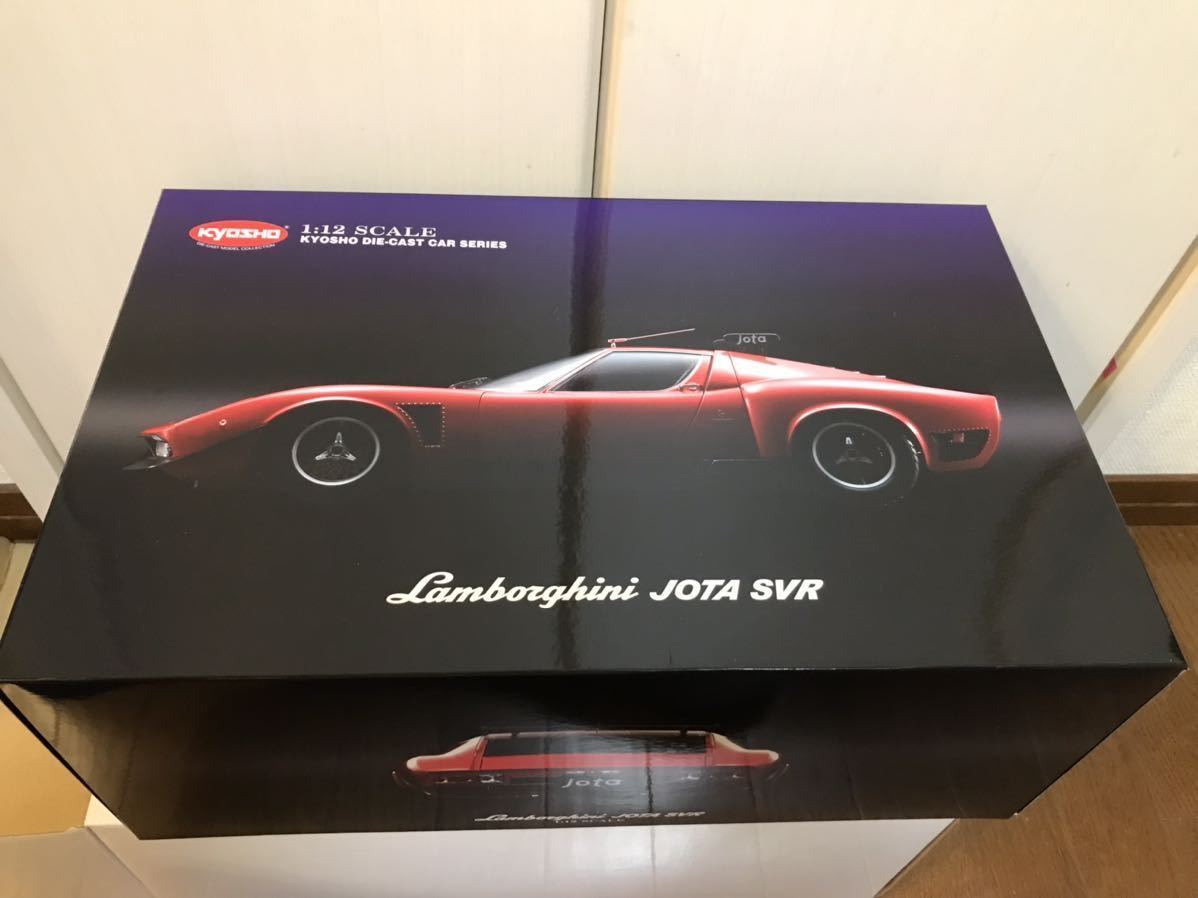 京商 1/12ランボルギーニ イオタSVR(レッド)新品未開封品 KYOSHO JOTA