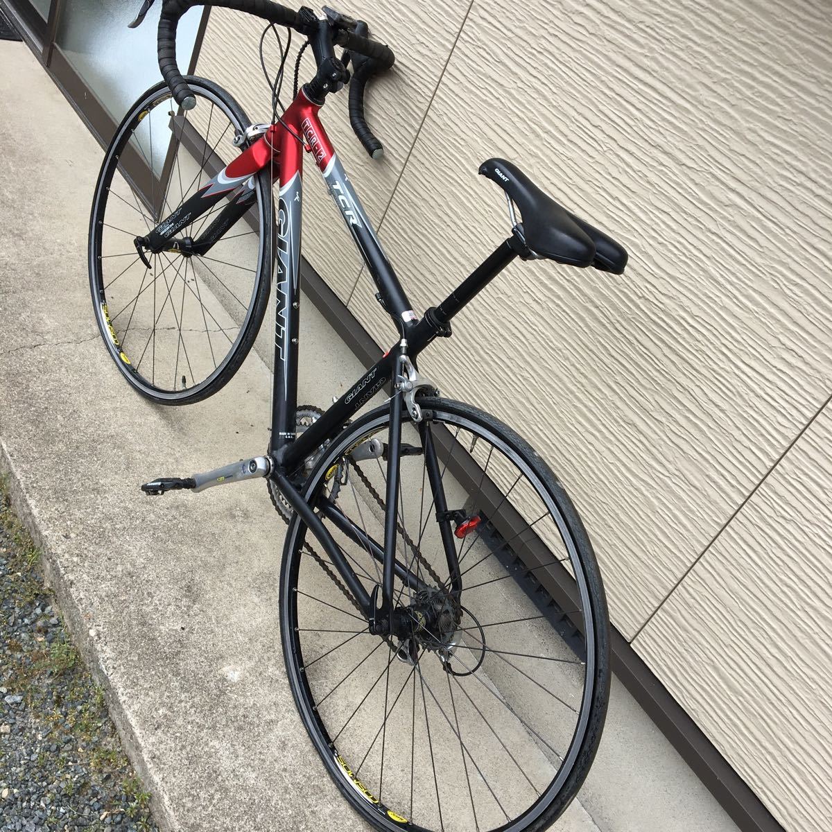 手渡し品 GIANT ジャイアントS TCR TCR-2 MAVIC COSMOS クロスバイク