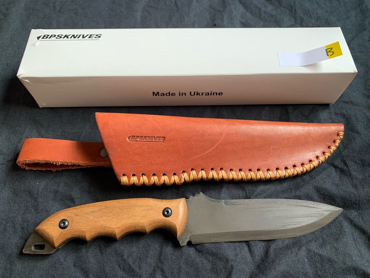 新作モデル ウクライナのナイフ BPS 管理B HK2 knives ハンティング