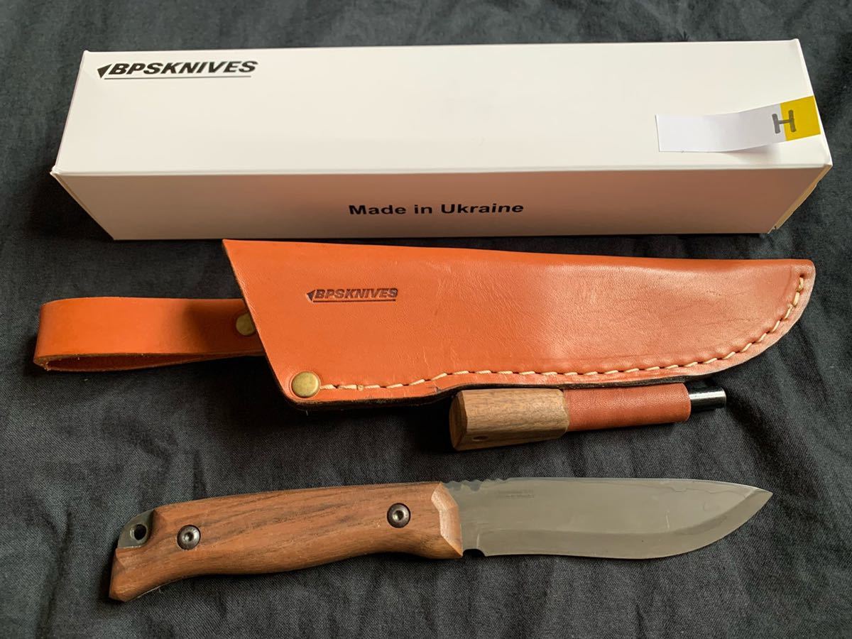 【オンライン限定商品】  ウクライナのナイフ　BPS knives HK1 管理H ハンティングナイフ、狩猟刀