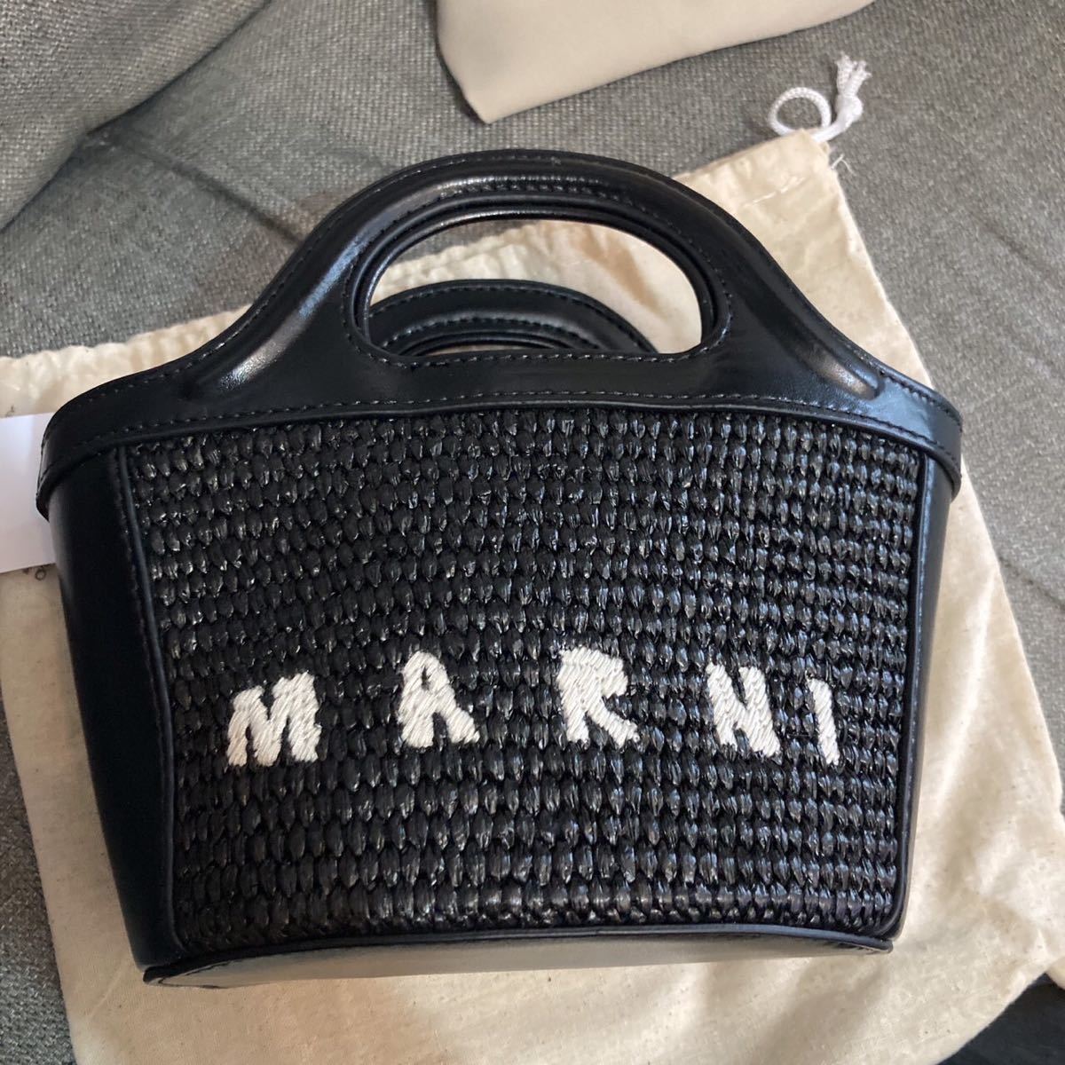 新品 MARNI カゴバック ショルダーバッグ マルニ ハンドバッグ かご