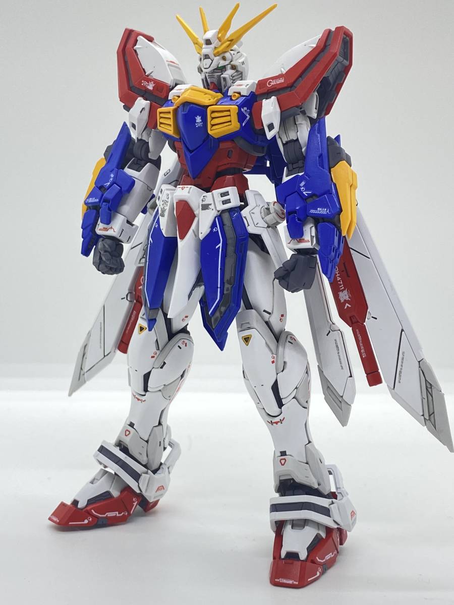 お1人様1点限り RG 1/144 ゴッドガンダム 全塗装完成品