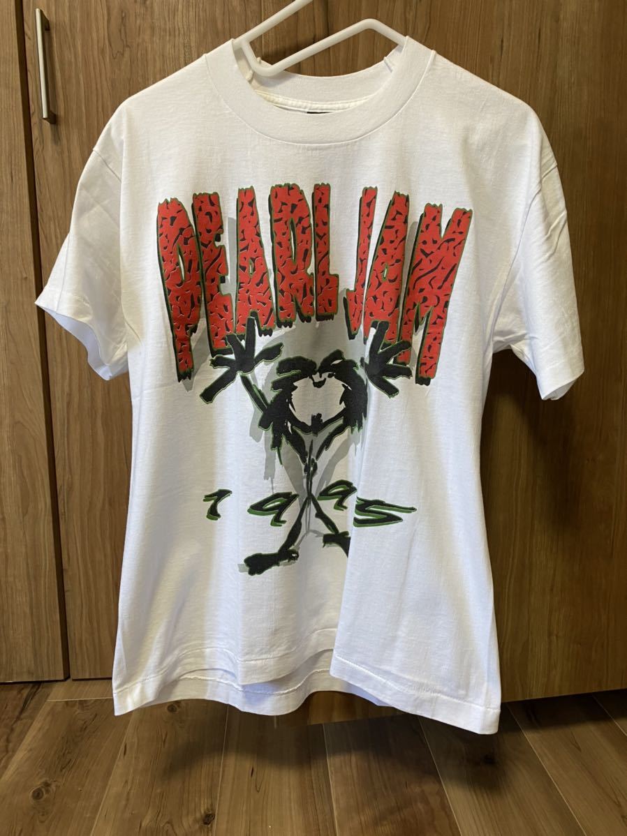 90s ビンテージ PEARL JAM ツアー Tシャツ Lサイズ Fear of god採用 90年代 ヴィンテージ パールジャム メタリカ  バンドT NIRVANA
